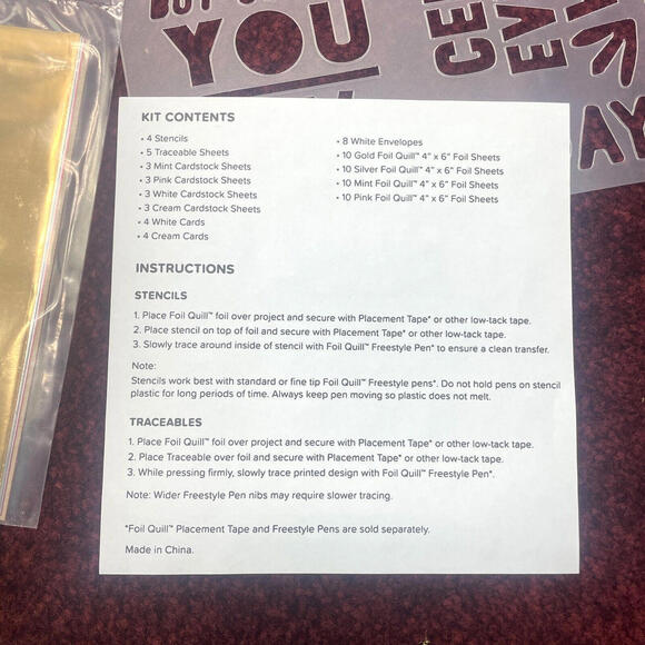 Lot American Kingston Crafts Card Making Kits Stencils Stamps Dies MIXED Sets - Picture 7 of 9